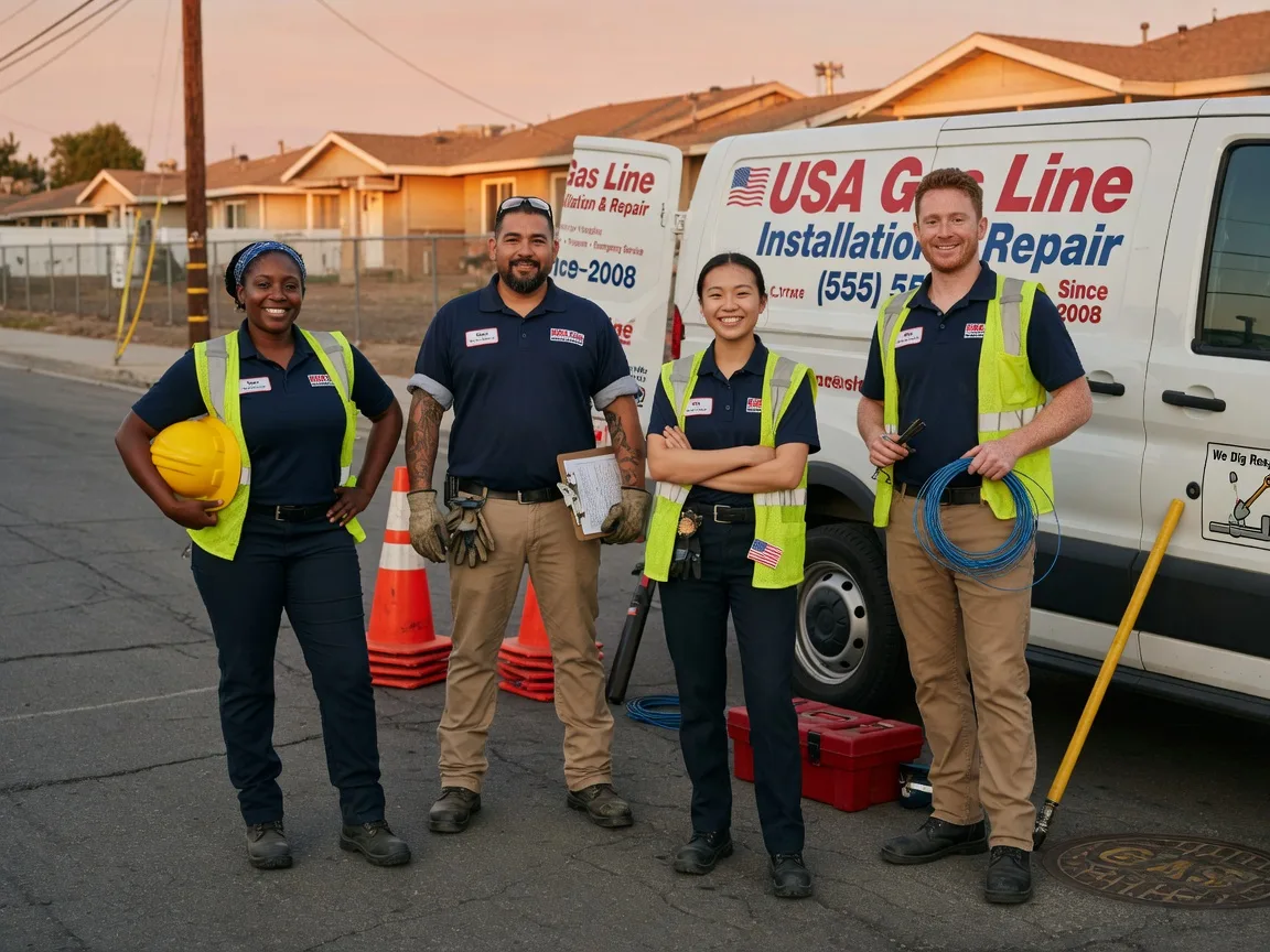 Gas Line Installation company in Brave, PA